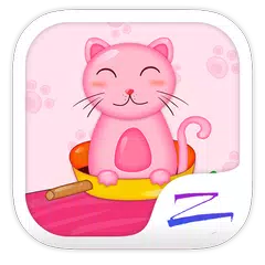 Pinky Kitty Theme - ZERO APK download