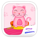 Pinky Kitty Theme - ZERO APK