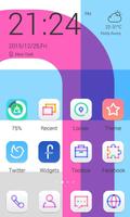 Color Mark Theme-ZERO Launcher پوسٹر
