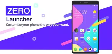 ZERO Launcher- HD Themes,3D Wallpapers,Color Icons