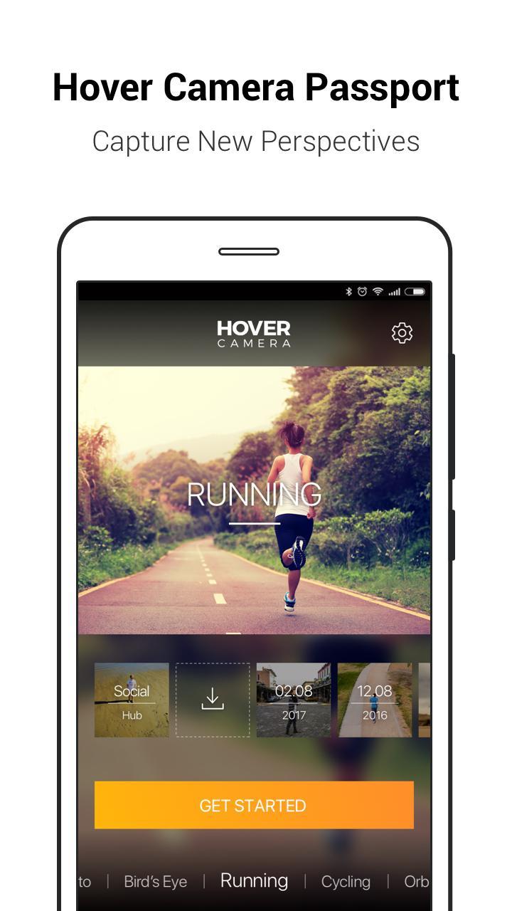 Hover camera app