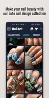 Blue Floral Nail Polish Design スクリーンショット 3