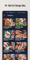 Trendy Nail Polish Art Design ポスター