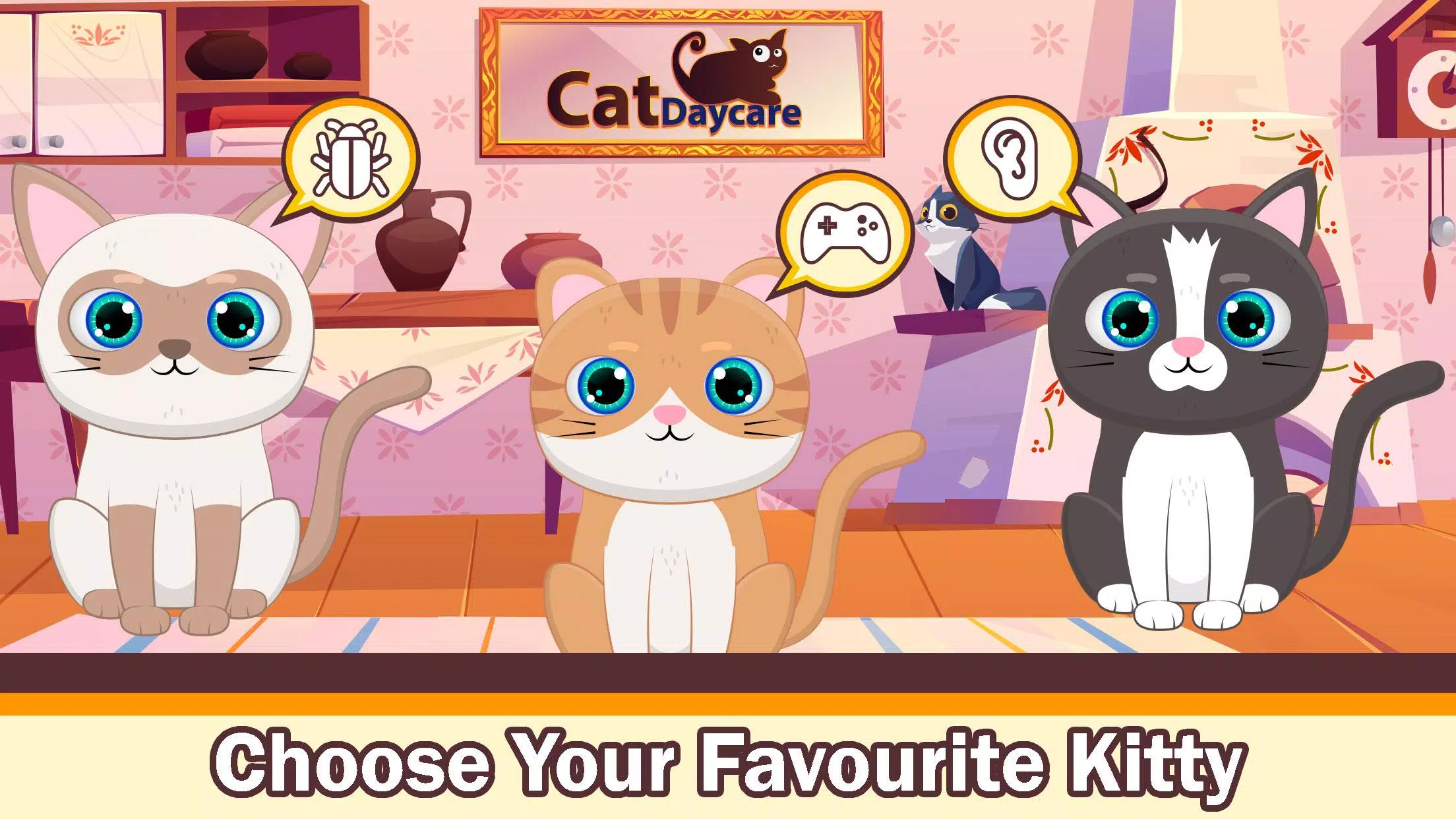 Download do APK de minha creche de gatinho: gatinhos fofos para Android