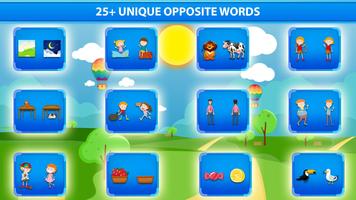 Learn Opposite Words For Kids  اسکرین شاٹ 2