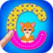 Alphabete nachzeichnen und ler