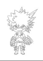 How to Draw Bakugo poster