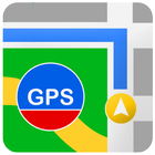 Gps route finder-route planner icône
