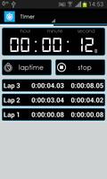 Stopwatch,Timer capture d'écran 3