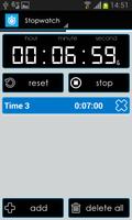 Stopwatch,Timer Affiche