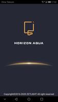 Horizon Aqua-poster