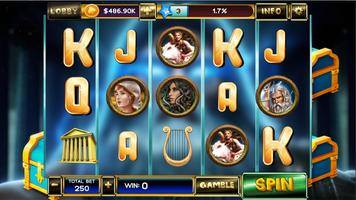 Slots - Mount of Olympus Greek God's Casino captura de pantalla 1