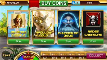Slots - Mount of Olympus Greek God's Casino captura de pantalla 2