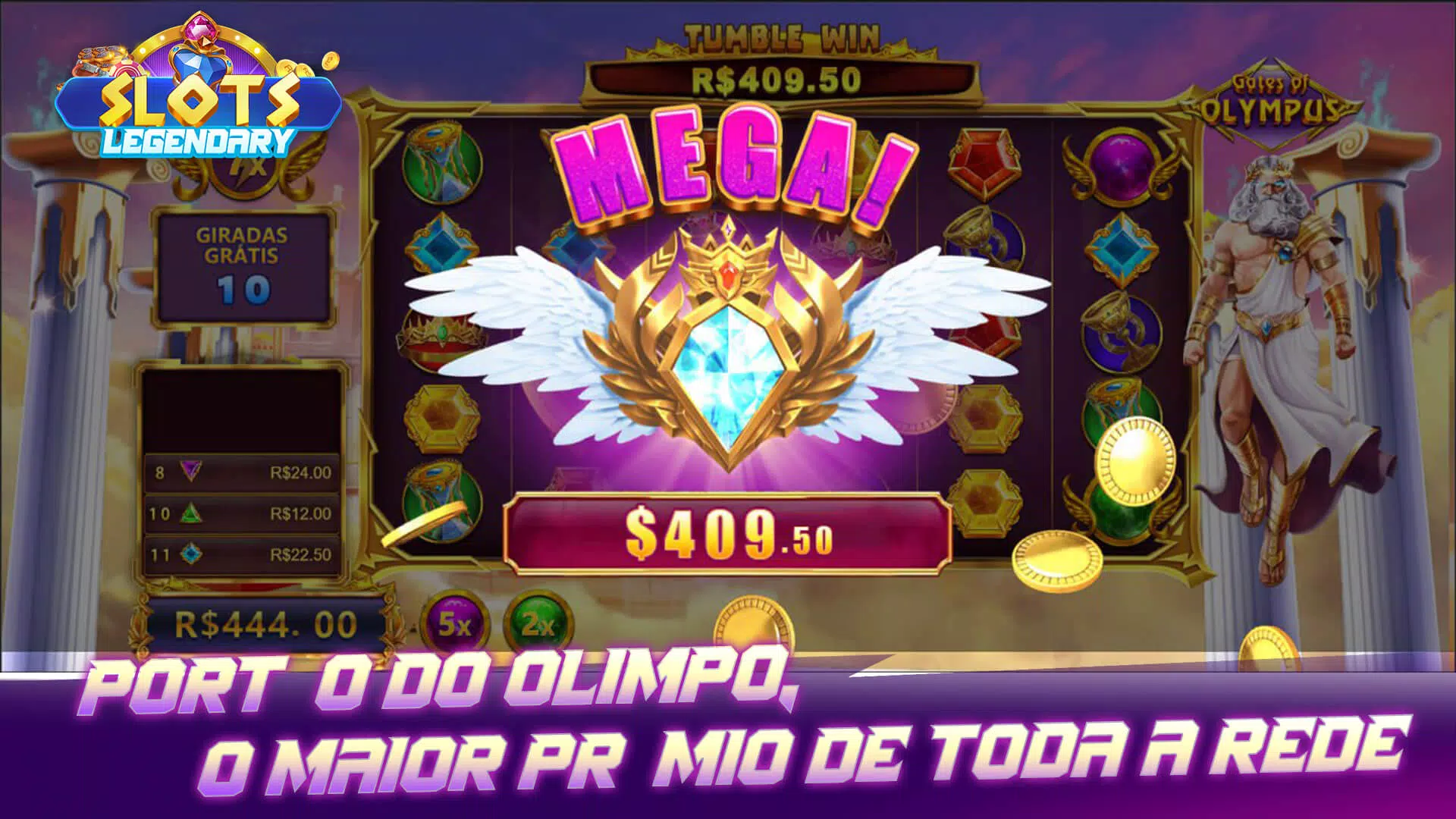 Baixar Legendary Slots - Casino Games APK para Android