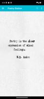 Poetry Station poster
