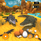 Crocodile Games: Animal Games icône