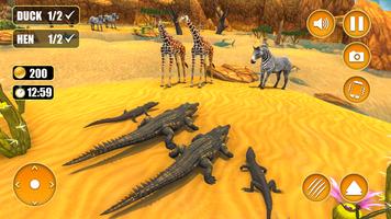 2 Schermata Crocodile Games: Animal Games