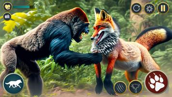 Fox Simulator Wild Animal Game Ekran Görüntüsü 2