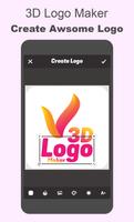 3D Logo Maker Affiche