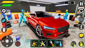 Car Dealer Simulator Game 3D Plakat