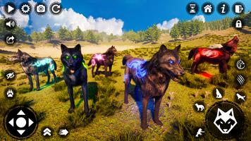 Wolf Simulator Animal Games 3D 海报