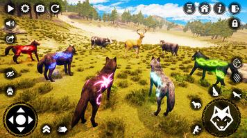 Wolf Simulator Animal Games 3D স্ক্রিনশট 1