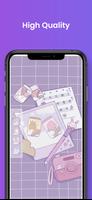 برنامه‌نما Cute Aesthetic Wallpapers Wa عکس از صفحه