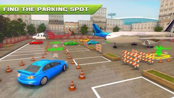 Car Airport - Parking Games постер