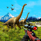 Łowca dinozaurów 3d ikona