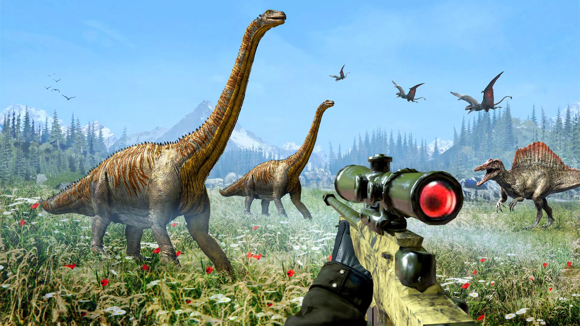 vingança mortal caçador de dinossauros fps jogo - Download do APK para  Android