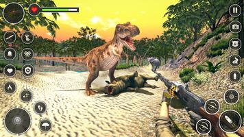 Dinosaur Hunter 3D Game پوسٹر