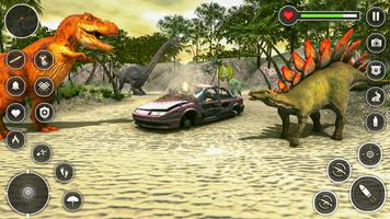 Jogo de matar dinossauro 3d imagem de tela 2