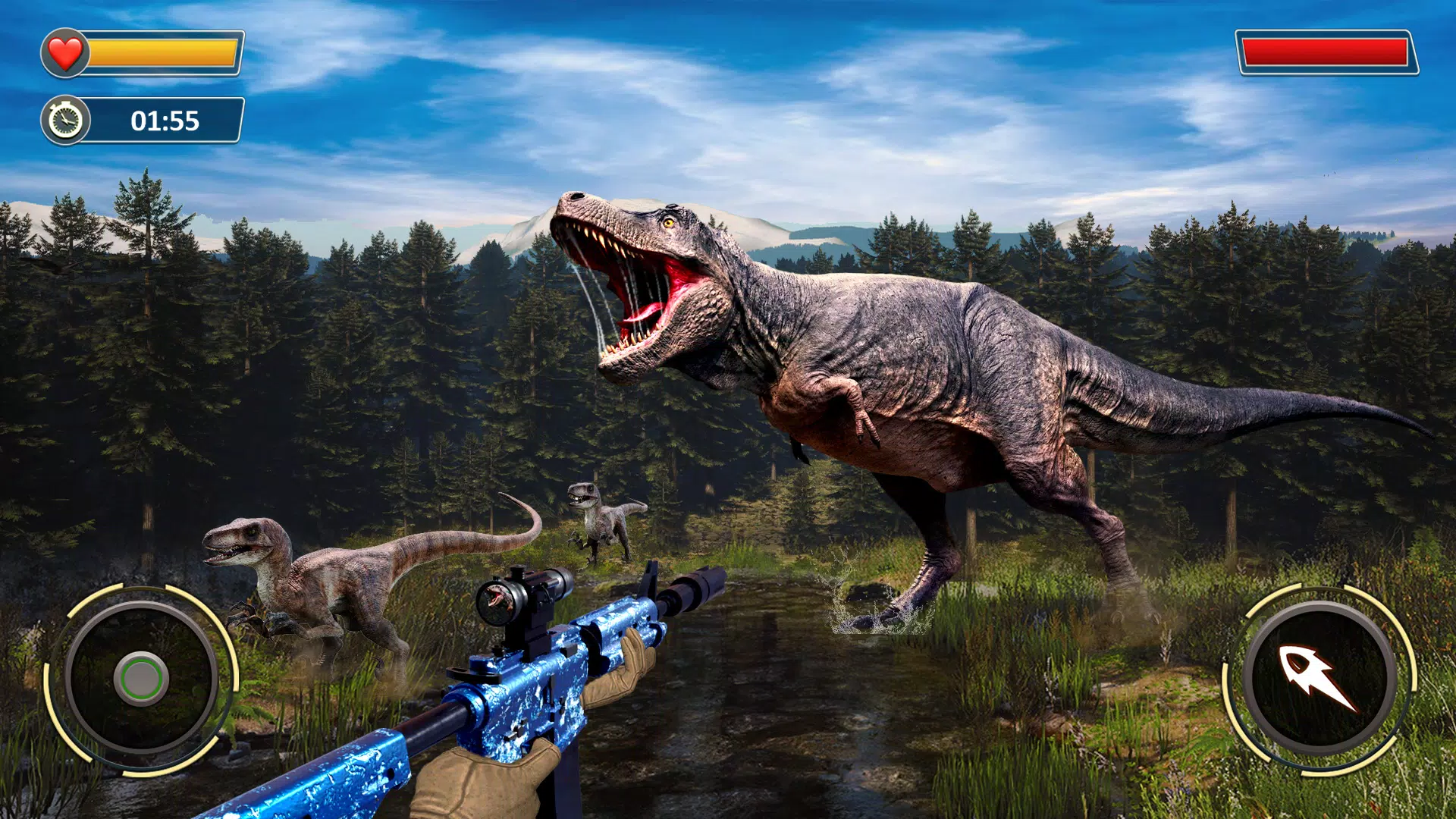 Jogos de armas de caça ao dinossauro selvagem versão móvel andróide iOS apk  baixar gratuitamente-TapTap