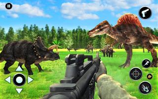 Dinosaurs Hunter Jungle Animals Sniper Safari اسکرین شاٹ 1