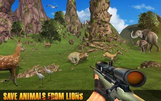 2 Schermata Gioco di caccia di Lion Sniper