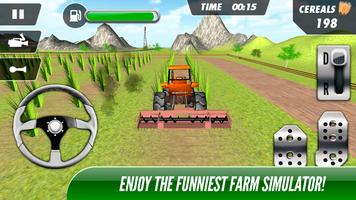 Real Tractor Farming โปสเตอร์