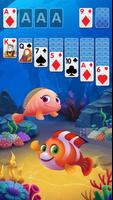 Solitaire Fish Affiche