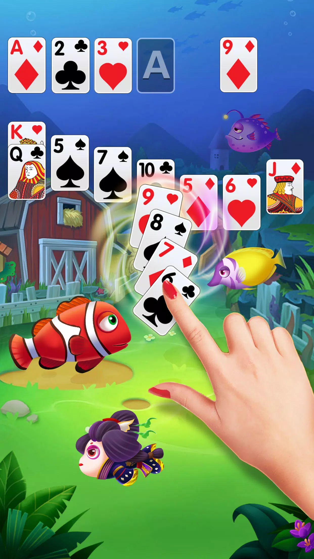 Baixar Solitaire Klondike Fish 1.3 Android - Download APK Grátis