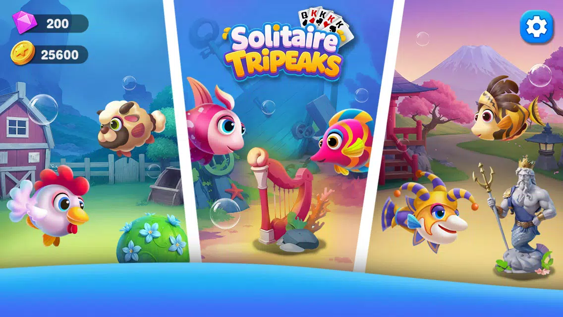 Tripeaks Solitaire Card