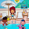 Toca Boca Pool Ideas