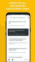 Deutsch lernen: Lesen & Hören Screenshot 2