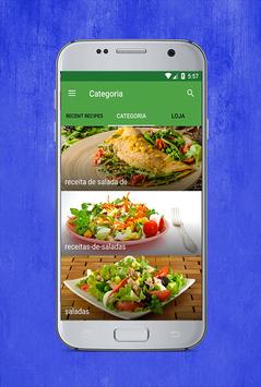 receitas de saladas 海报