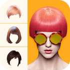 Hair try-on - hair styling آئیکن