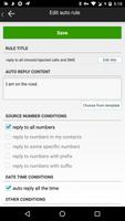 SMS Auto reply--When driving Screenshot 2