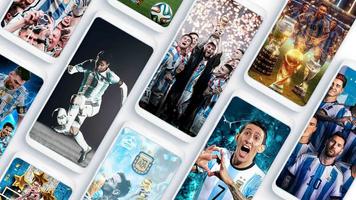 Argentina Football Team 4K پوسٹر
