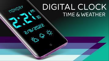 SmartClock - LED Digital Clock Affiche