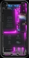 Phone Electricity Wallpaper poster