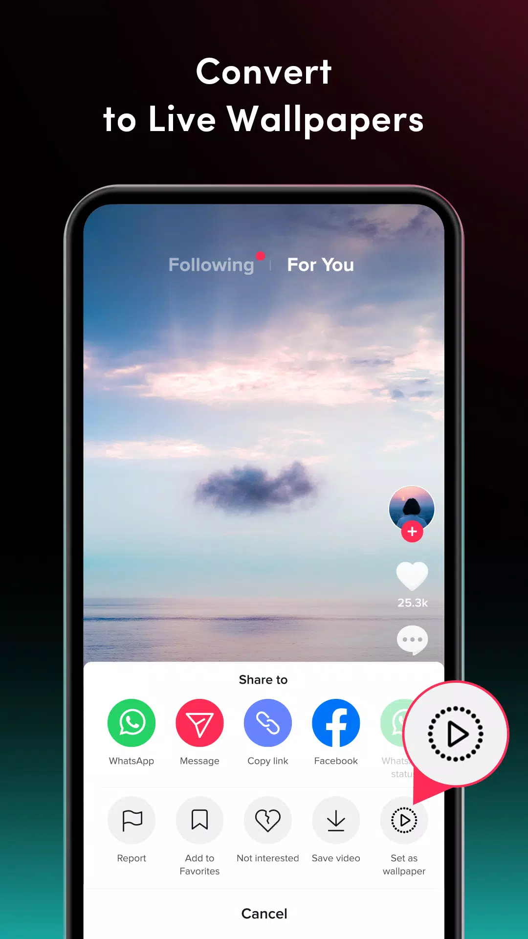 TikTok视频壁纸(TickTock Video Wallpaper by TikTok) 点击查看大图