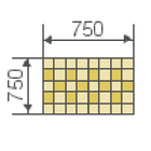 Calculation of ceramic tiles ícone