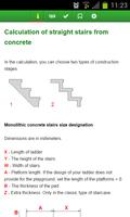 Calculation of concrete stairs ポスター